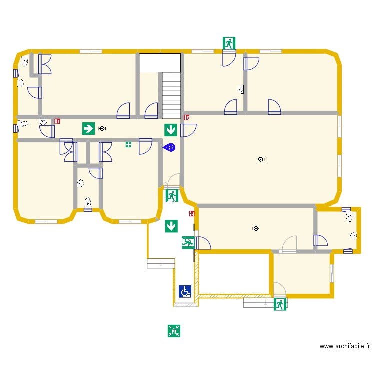 HI Niamey RDC. Plan de 0 pièce et 0 m2