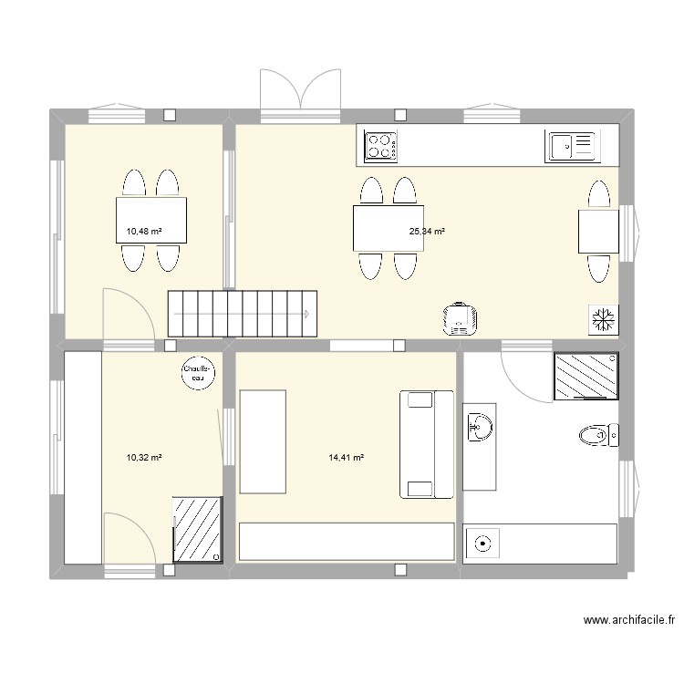 maison 2. Plan de 0 pièce et 0 m2