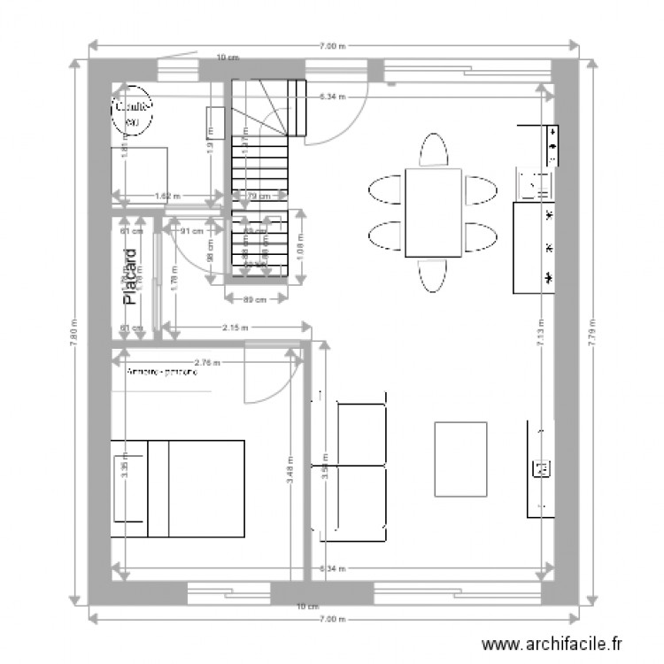 MAISON3. Plan de 0 pièce et 0 m2