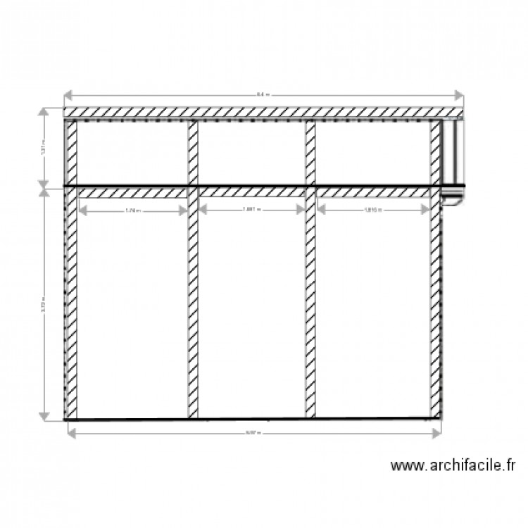 coupe11112. Plan de 0 pièce et 0 m2