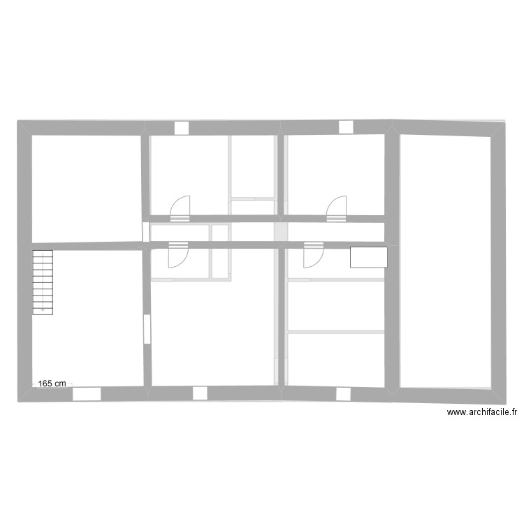 Romu ETAGE2024. Plan de 13 pièces et 277 m2