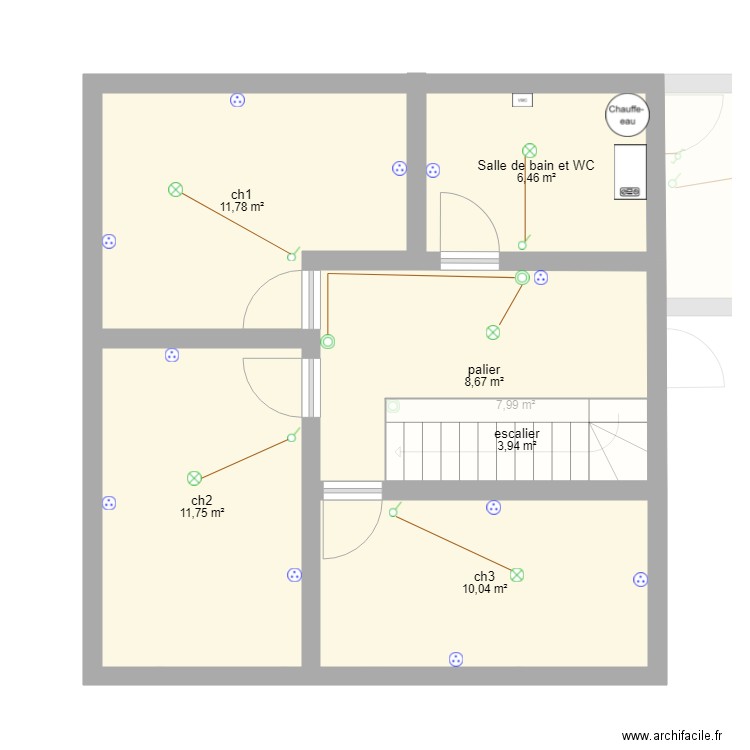 cop rachid francois. Plan de 0 pièce et 0 m2