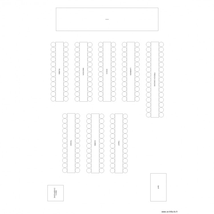 TABLE . Plan de 0 pièce et 0 m2