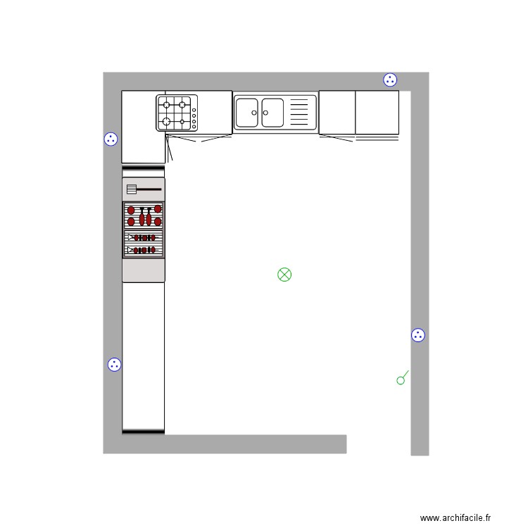 Amégt abri. Plan de 0 pièce et 0 m2