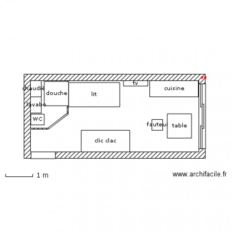 aménagement garage. Plan de 0 pièce et 0 m2