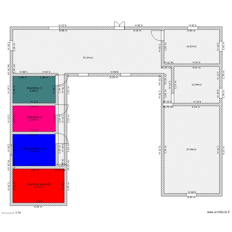 seba. Plan de 0 pièce et 0 m2