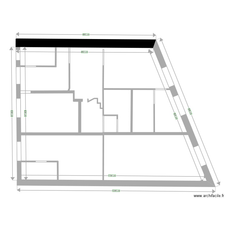 PATAY-etagebmetre. Plan de 0 pièce et 0 m2