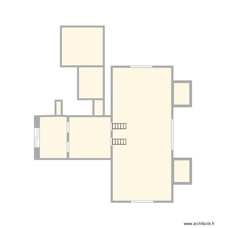 THERMES. Plan de 9 pièces et 20 m2