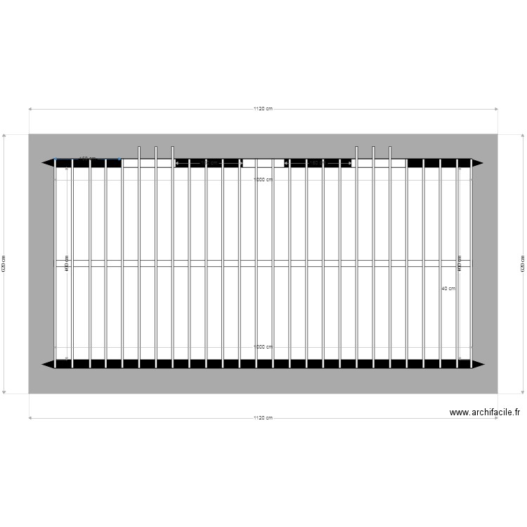 Plan solivage rdc. Plan de 0 pièce et 0 m2