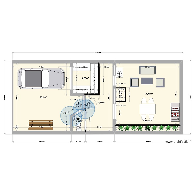 PROJET EXTERIEUR. Plan de 0 pièce et 0 m2