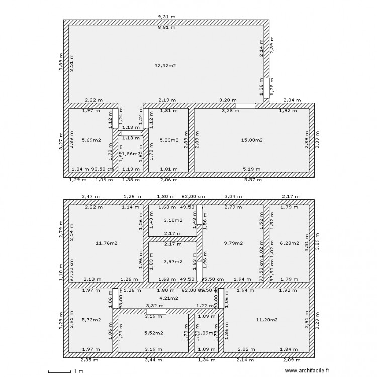 maison borgo. Plan de 0 pièce et 0 m2