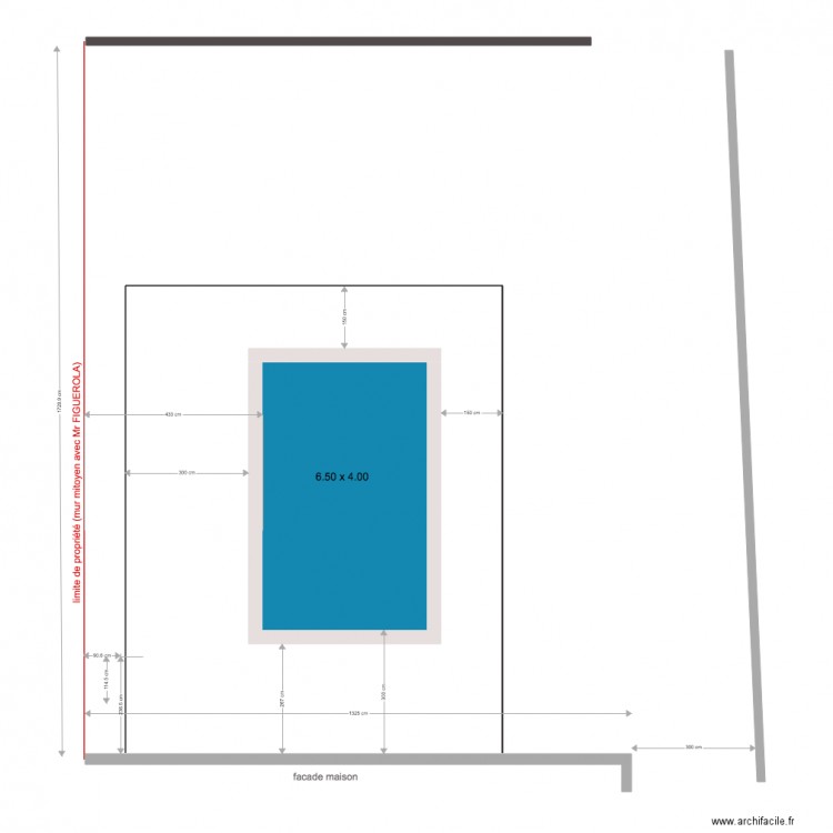 Dalle piscine sans pool 2109. Plan de 0 pièce et 0 m2