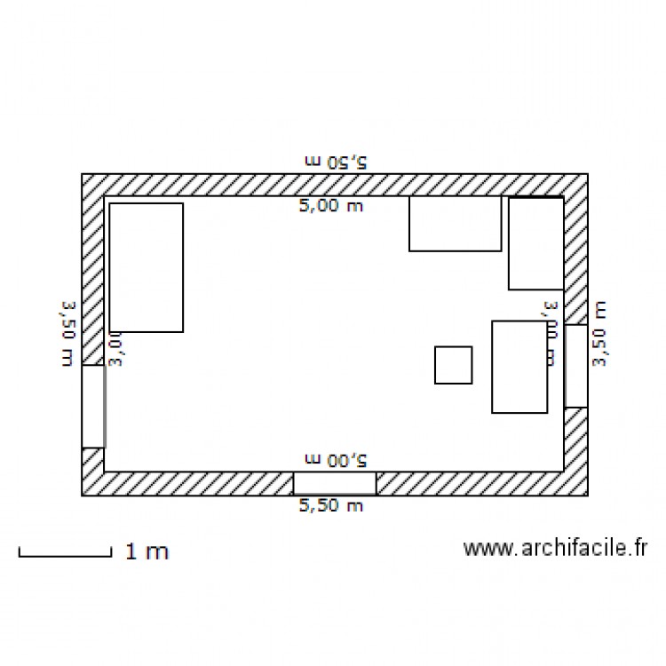 Atelier couture. Plan de 0 pièce et 0 m2