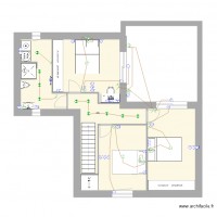 plan electrique etage