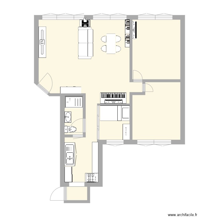 north point. Plan de 0 pièce et 0 m2