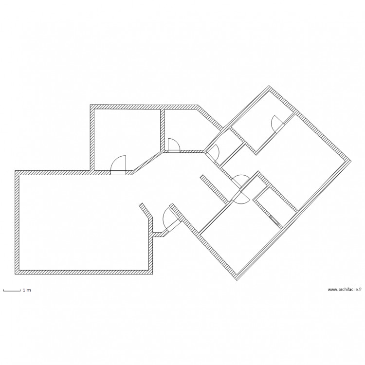 caveirac rdc. Plan de 0 pièce et 0 m2