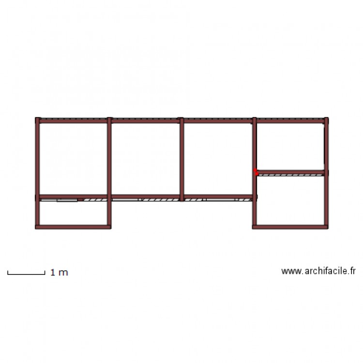 cabane. Plan de 0 pièce et 0 m2