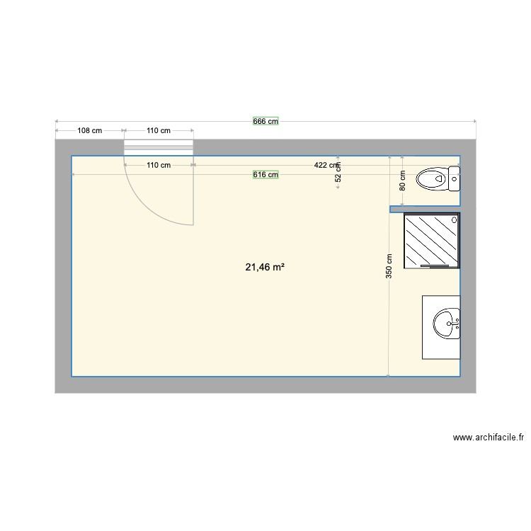 Creche. Plan de 0 pièce et 0 m2