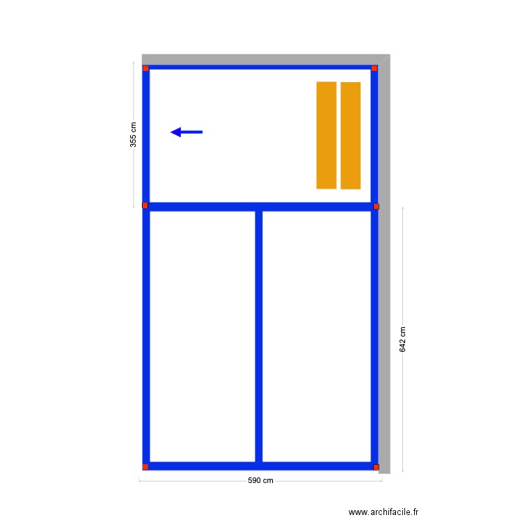 Sergey Patio. Plan de 0 pièce et 0 m2