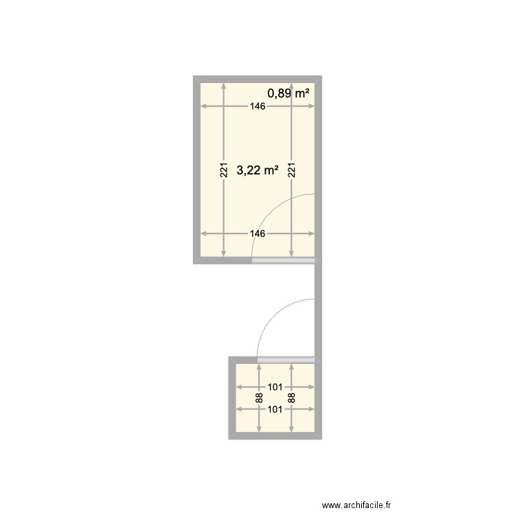 Salle de bain 4. Plan de 0 pièce et 0 m2