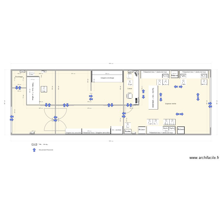 SOA personnels. Plan de 0 pièce et 0 m2