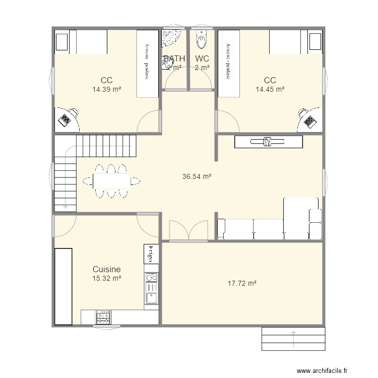 first plan. Plan de 0 pièce et 0 m2