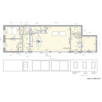 PROJET CAILLE - AMENAGEMENT INTERIEUR PLAN E CLOISONS vide bis