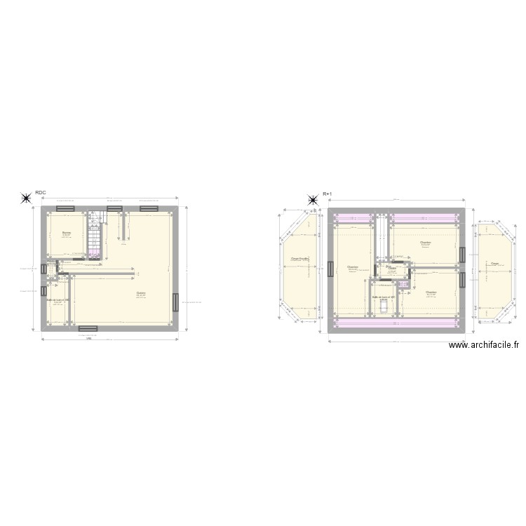 ML24009649 WIRTH. Plan de 15 pièces et 138 m2