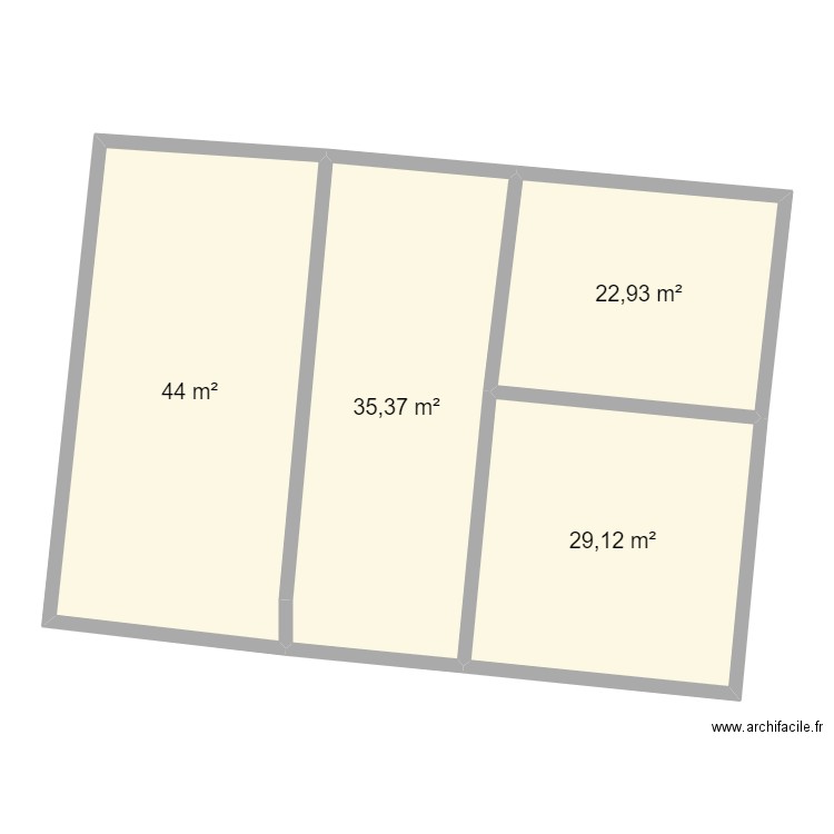 thab1973. Plan de 5 pièces et 175 m2