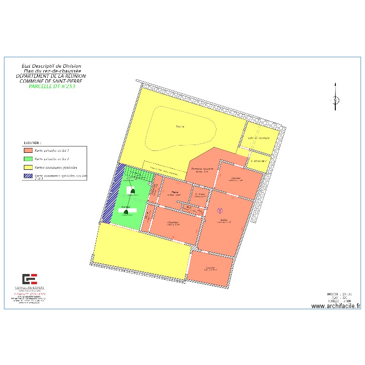 LOUNAH H ROBERT GUI GARAGE 1. Plan de 0 pièce et 0 m2