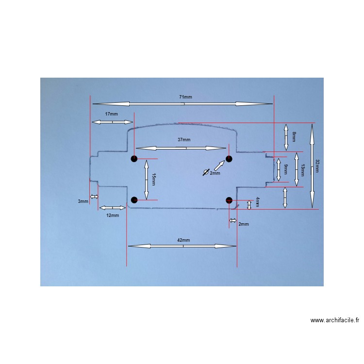 Palier pour piece. Plan de 0 pièce et 0 m2