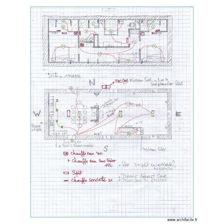 MICHOTTE. Plan de 0 pièce et 0 m2