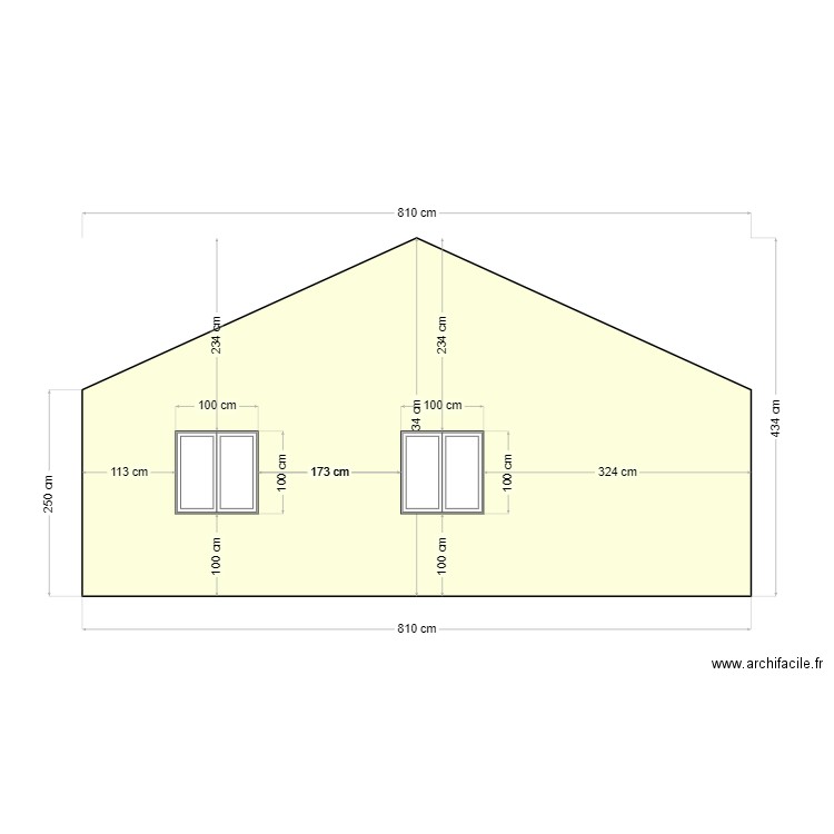 facade-cote-droit-F4. Plan de 0 pièce et 0 m2