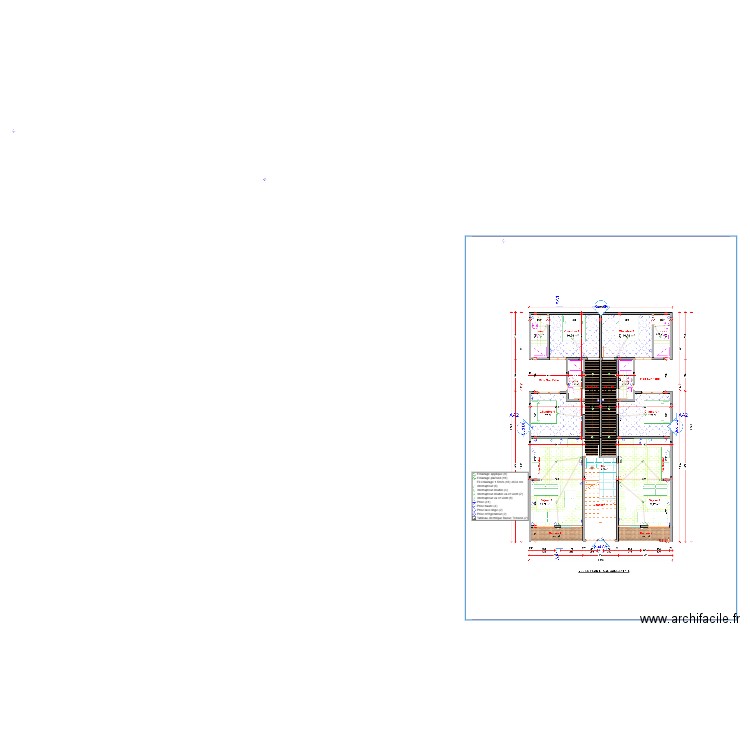 ZACK R+1. Plan de 0 pièce et 0 m2