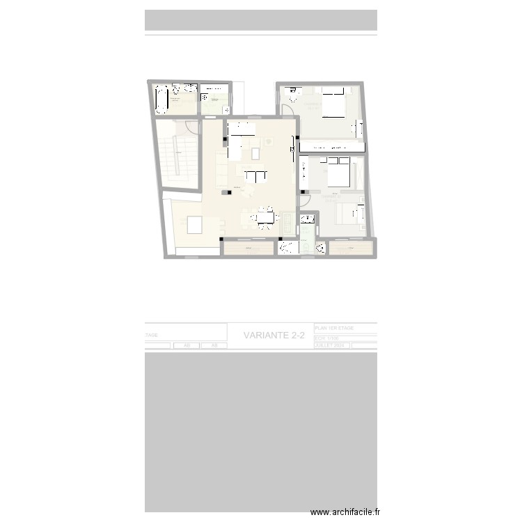 version 1.0. Plan de 9 pièces et 355 m2