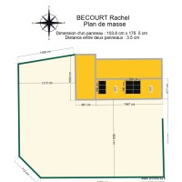 BECOURT Rachel  PLAN DE MASSE 