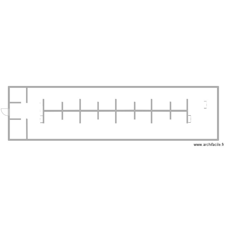 plan EEB. Plan de 1 pièce et 134 m2