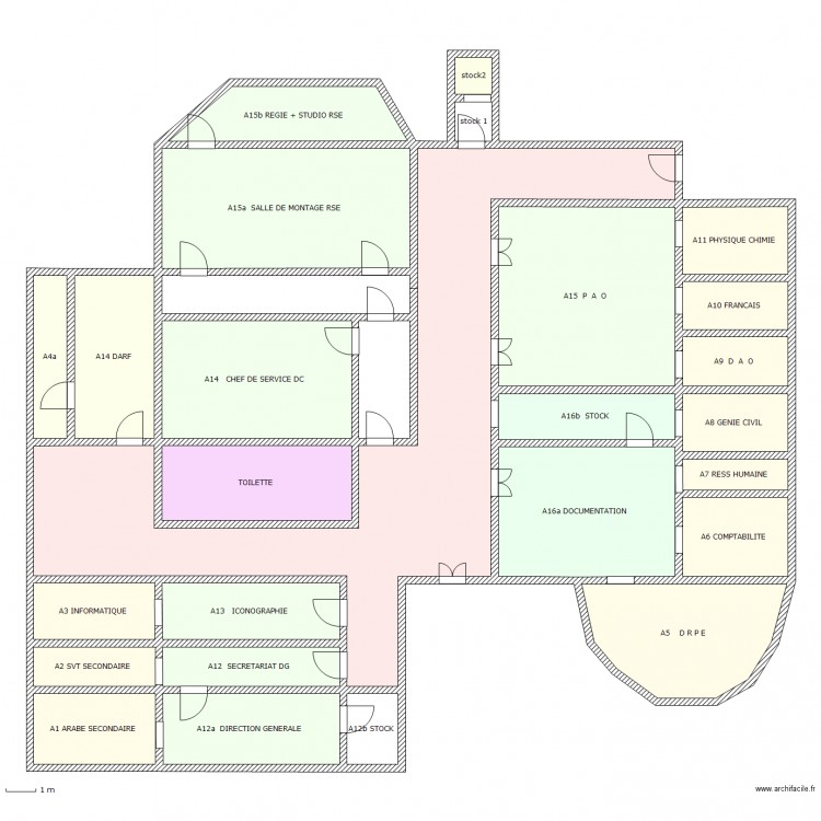 BATIMENT A. Plan de 0 pièce et 0 m2