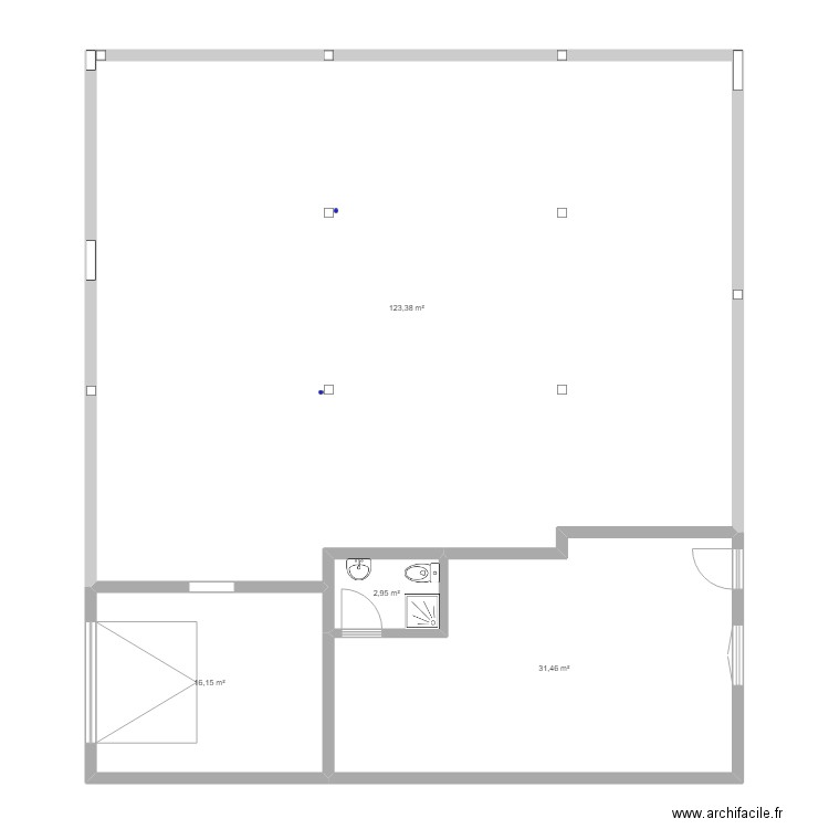 Plan Villa ST PIERRE. Plan de 0 pièce et 0 m2