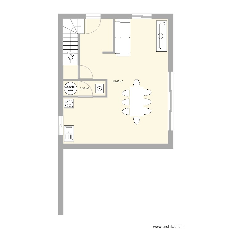 MAISON greasque. Plan de 0 pièce et 0 m2