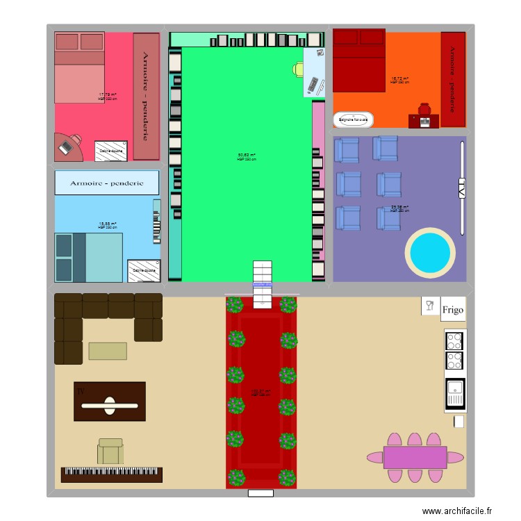 maison de reve. Plan de 0 pièce et 0 m2