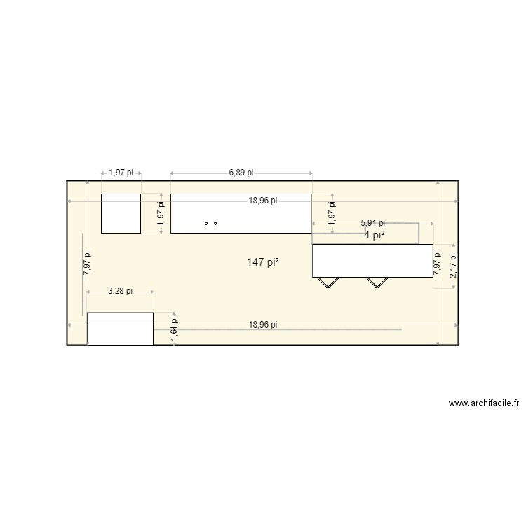 Caisse 2. Plan de 0 pièce et 0 m2