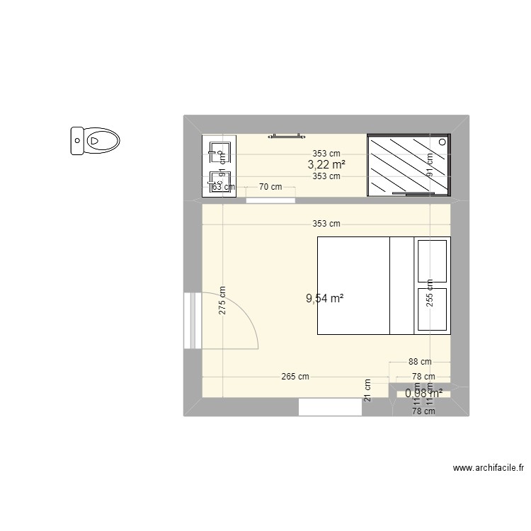 LAURENCIN. Plan de 0 pièce et 0 m2