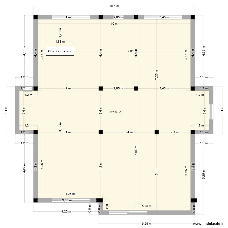 Home_2. Plan de 1 pièce et 128 m2