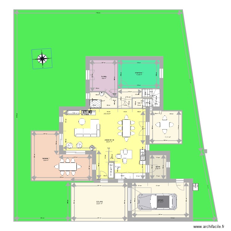 PROJETNB54nad. Plan de 0 pièce et 0 m2