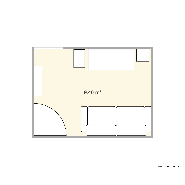 Salon. Plan de 0 pièce et 0 m2