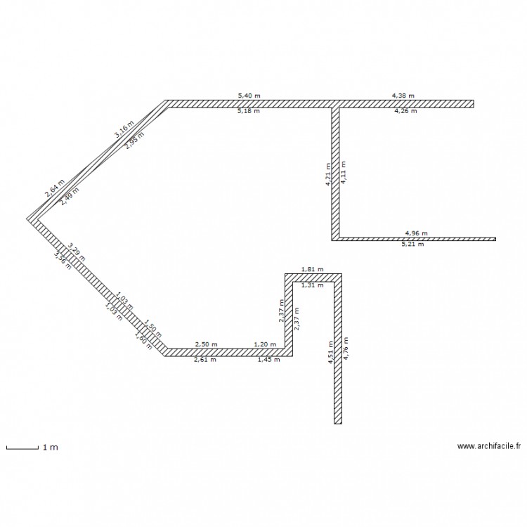 extention2. Plan de 0 pièce et 0 m2