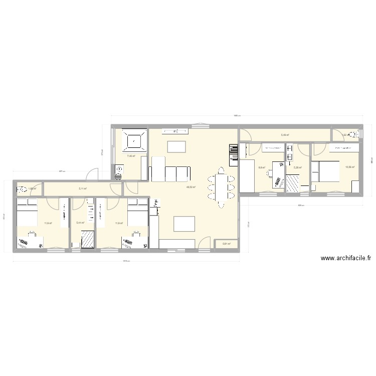 Test_maison. Plan de 0 pièce et 0 m2