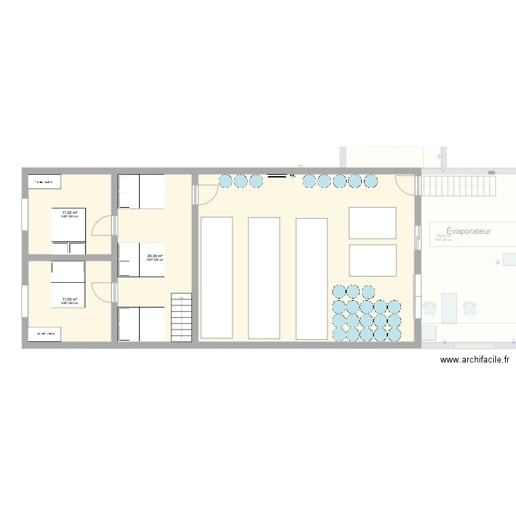 érablière 24 x 75 établi chambres 2ième. Plan de 0 pièce et 0 m2