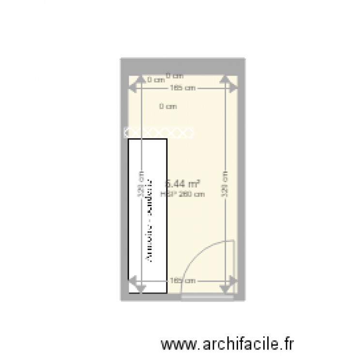 vestiaire. Plan de 0 pièce et 0 m2